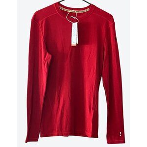 Smartwool Men's Small Thermal Merino Classic Baselayer Crew Sweater Red